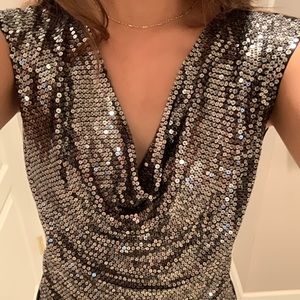 Michael Kors Sequin Top
